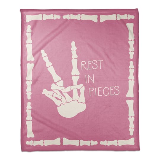 Rest in Pieces Fleece Blanket
